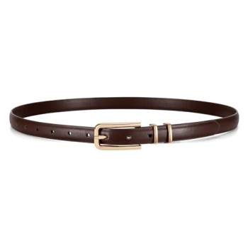 Women's PU leather belt