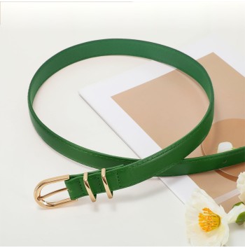 Women's Jeans Green Belt