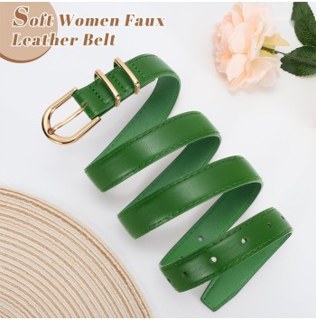 Women's Jeans Green Belt