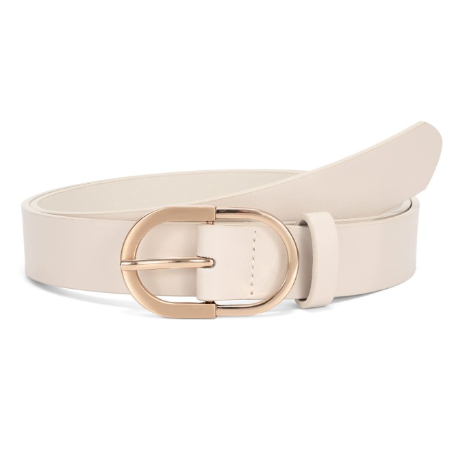 Women's jeans C-beige belt