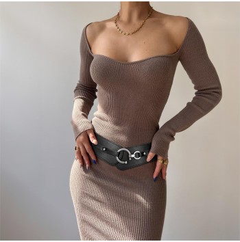 Women's Fashion Vintage Wide Elastic Belt