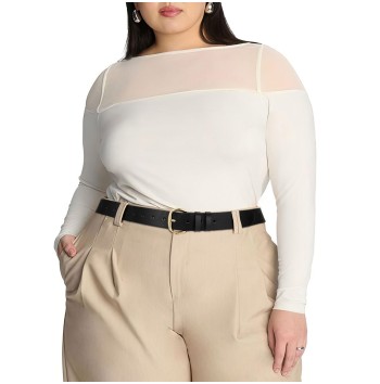 Women's Jeans Belt Gold Buckle
