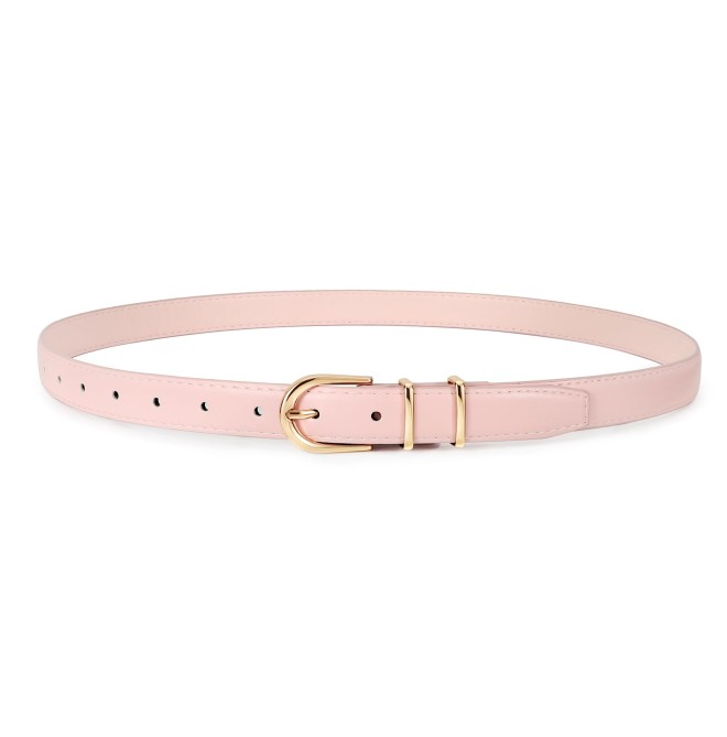 Women's jeans thin belt