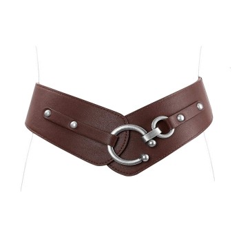 Women's Fashion Vintage Wide Elastic Belt