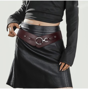 Women's Fashion Vintage Wide Elastic Belt