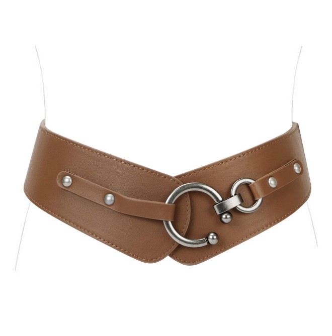 Women's Fashion Vintage Wide Elastic Belt