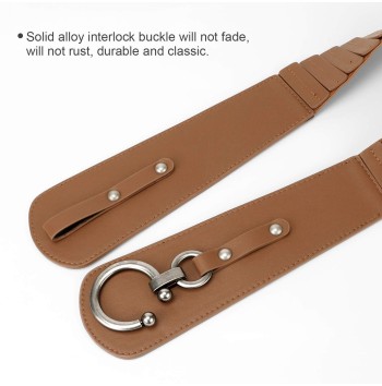 Women's Fashion Vintage Wide Elastic Belt