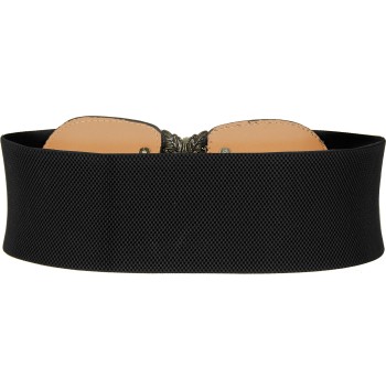 Elastic vintage buckle belt
