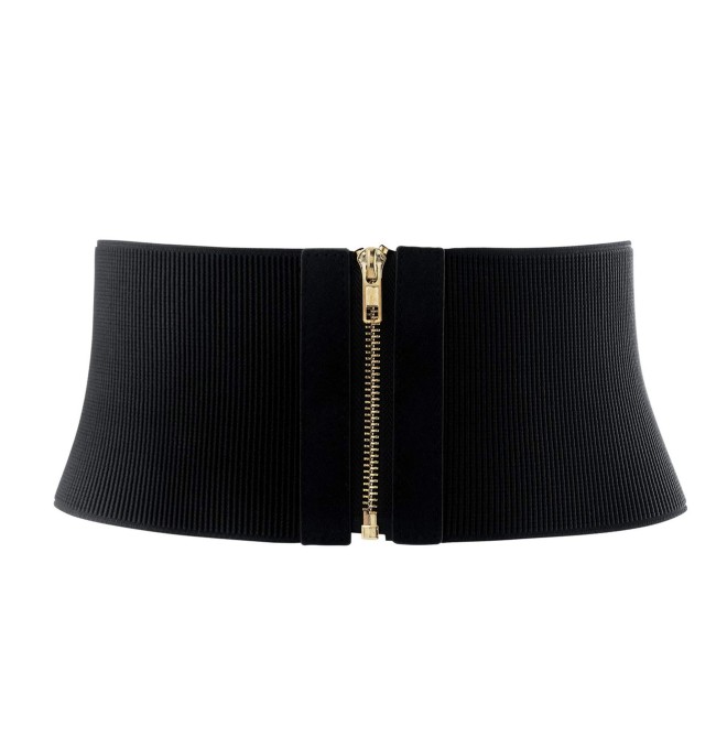 Women's wide elastic belt